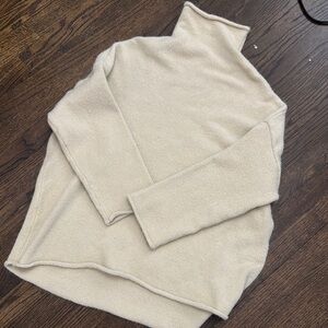 No name rollneck sweater